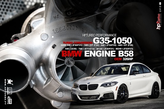 HPT #ARTICLE71 BMW B58 Turbo Conversion G35-1050