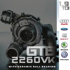 Upgrade GTB2260VK / GTB2262VK / GTB2265VK / GTB2268VK / GTB2269VK / GTB2271VK 1.9 TDI NEW ORIGINAL GARRETT BMW