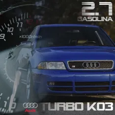 Hybrid Turbo Borgwarner K03 Audi S4 2.7 (B5) 265HP