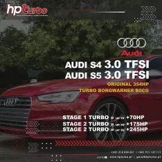 Hybrid Turbo Borgwarner B0CG Audi S4 e S5 3.0 TFSI ORIGINAL 354HP