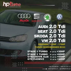 Hybrid Turbo Borgwarner BV40 Audi / Seat / Skoda / Volkswagen 2.0 TDI 110HP - 170HP