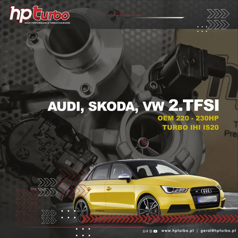Hybrid Turbo IHI IS20 Audi, Skoda & VW 2.0 TFSI 220 - 230HP