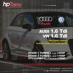 Hybrid Turbo Borgwarner BV39 Audi / Volkswagen 1.6 TDI 105HP