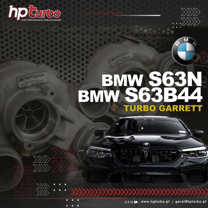 Hybrid Turbo M5 - X5M - X6M - BITURBO 555HP - 575HP ENGINE S63N