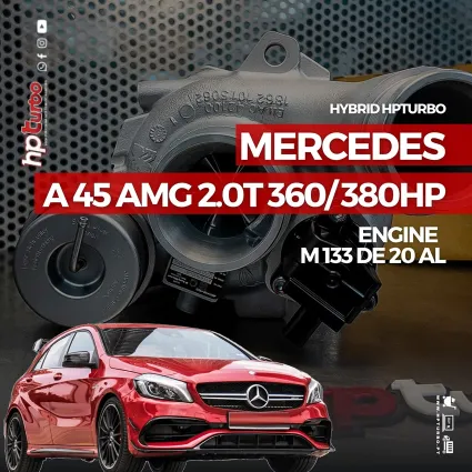 Hybrid Turbo Mercedes CLASSE A 45 AMG 2.0T 360HP / 380HP
