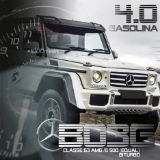 Hybrid Turbo Mercedes CLASSE 63 AMG / G 500 4.0L (EQUAL) BITURBO 422HP a 510HP