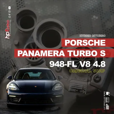 Hybrid Turbo Porsche Panamera Turbo S 4.8 V8 OEM 500hp