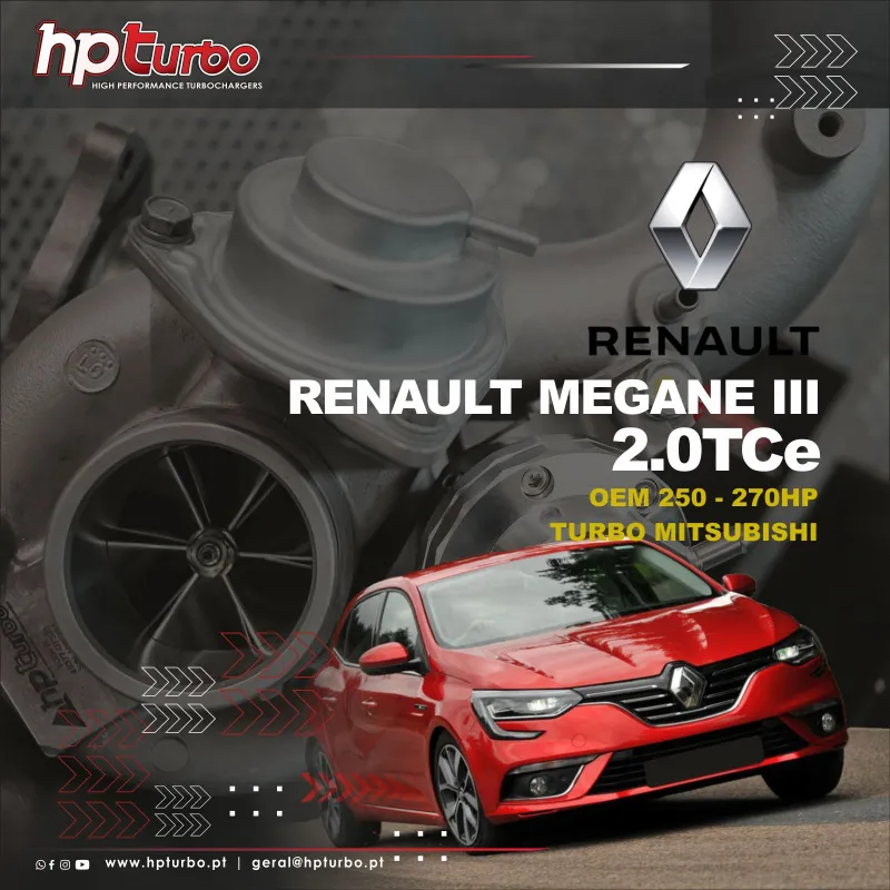Hybrid Turbo Renault Megane III 2.0TCe 250/265/270HP