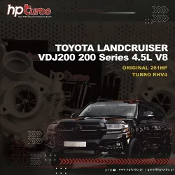 Hybrid Twin-Turbo Toyota Landcruiser VDJ200 200 Series 4.5L V8 ORIGINAL 261HP - Turbo RHV4 VB22 - VB36, VB23 - VB37