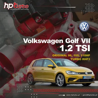 Hybrid Turbo Volkswagen Golf VII 1.2 TSI 86HP, 105HP & 110HP
